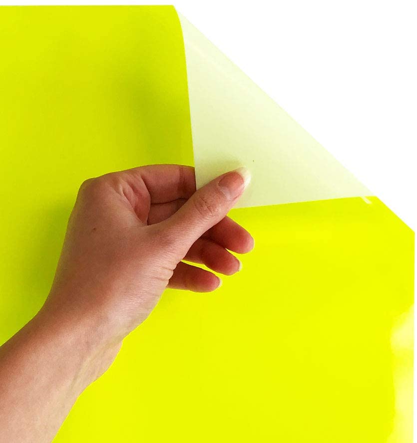 Fluorescent Yellow 12 Siser EasyWeed Heat Transfer Vinyl (HTV) (Bulk