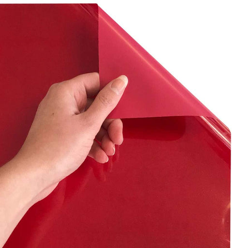 Siser EasyWeed Heat Transfer Vinyl Iron On HTV Precut Sheets (Red)