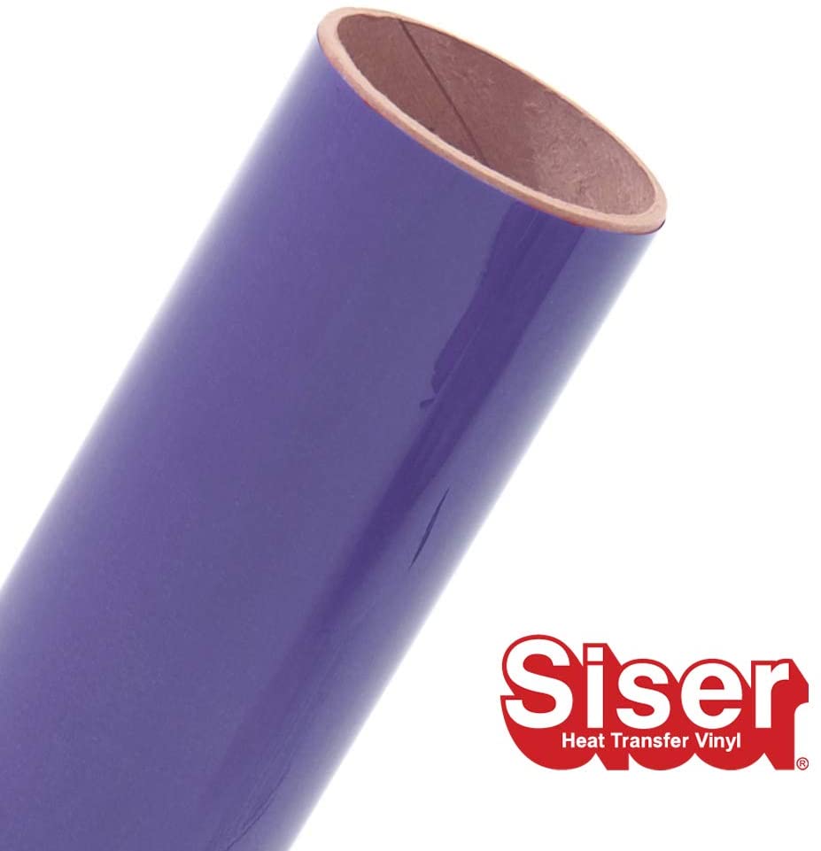 Purple Siser Holographic Heat Transfer Vinyl (HTV) (Bulk Rolls)