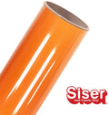 Siser EasyWeed HTV Roll - Iron On Heat Transfer Vinyl (Orange Soda)