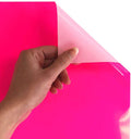 Siser EasyWeed Heat Transfer Vinyl Iron On HTV Precut Sheets (Fluorescent Pink)