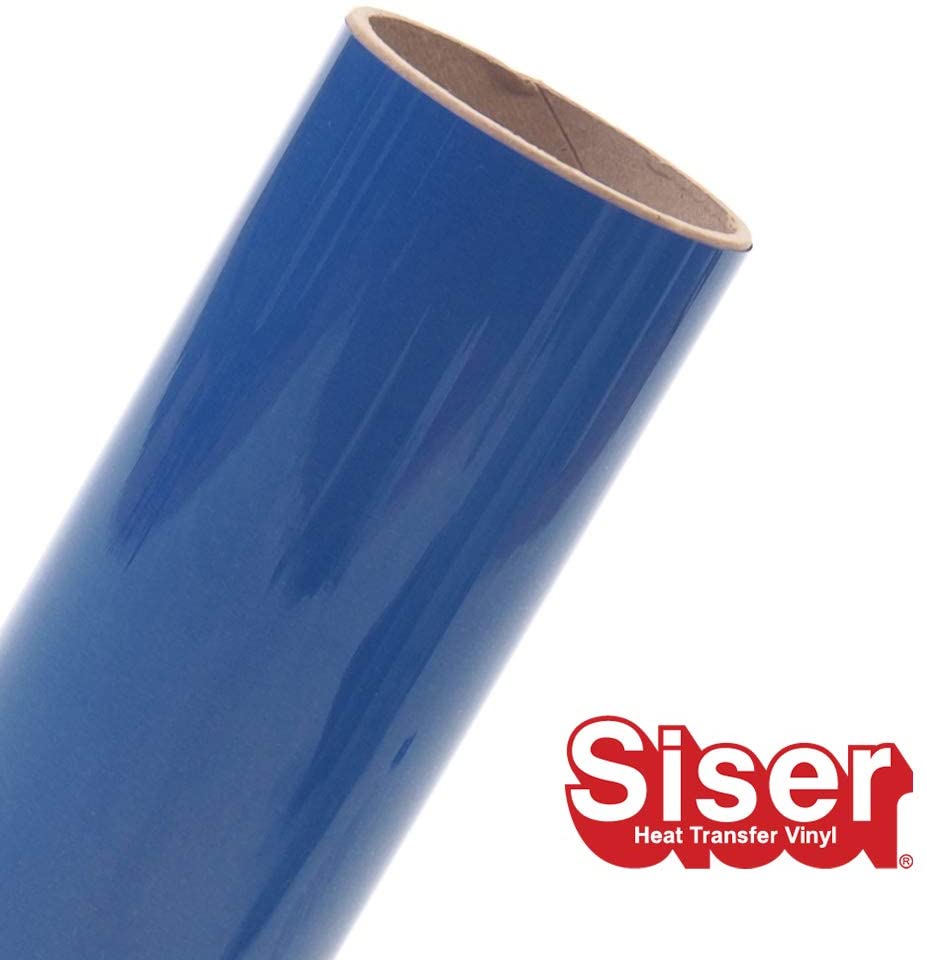 Siser EasyWeed HTV 15 x 5ft Roll - Iron on Heat Transfer Vinyl (Electric  Blue)