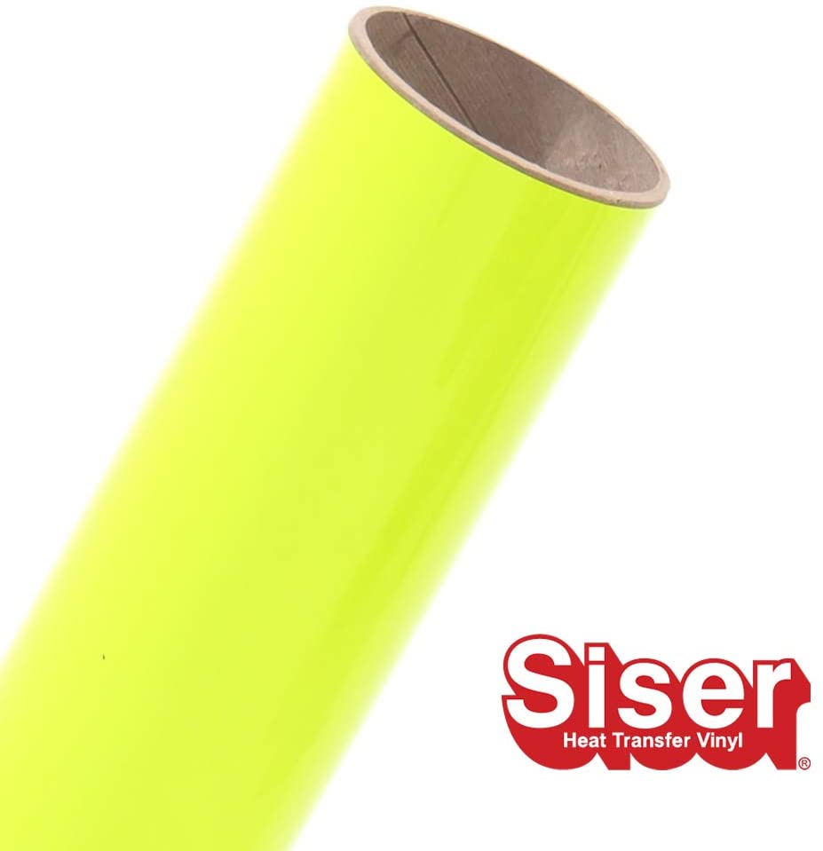 Siser EasyWeed HTV: 12 x 5 Foot Roll - Yellow