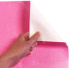 Siser Glitter Heat Transfer Vinyl Iron On HTV Precut Sheets (Neon Pink)