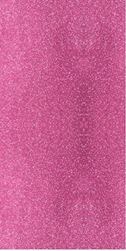 12" ROLL - Siser EasyPSV Glitter Permanent Self Adhesive Craft Vinyl (Pink Flirt)