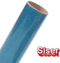 12" ROLL - Siser Glitter HTV Iron on Heat Transfer Vinyl (Aqua)