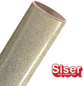 20" ROLL - Siser Glitter HTV Iron on Heat Transfer Vinyl (Champagne)