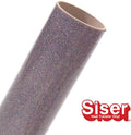 20" ROLL - Siser Glitter HTV Iron on Heat Transfer Vinyl (Confetti)