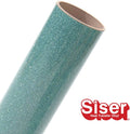 20" ROLL - Siser Glitter HTV Iron on Heat Transfer Vinyl (Jade)